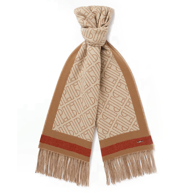 Loro Piana Cashmere Knit Scarves Men's Brown
