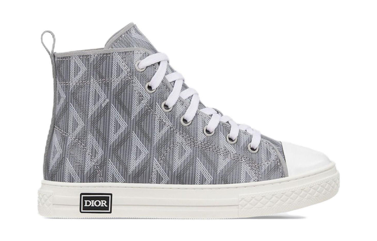 DIOR B23 High Top Kids' Skateboarding Shoes Gray Kids'
