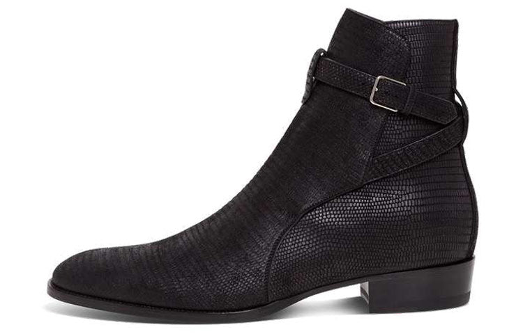 SAINT LAURENT Wyatt Ankle Boots
