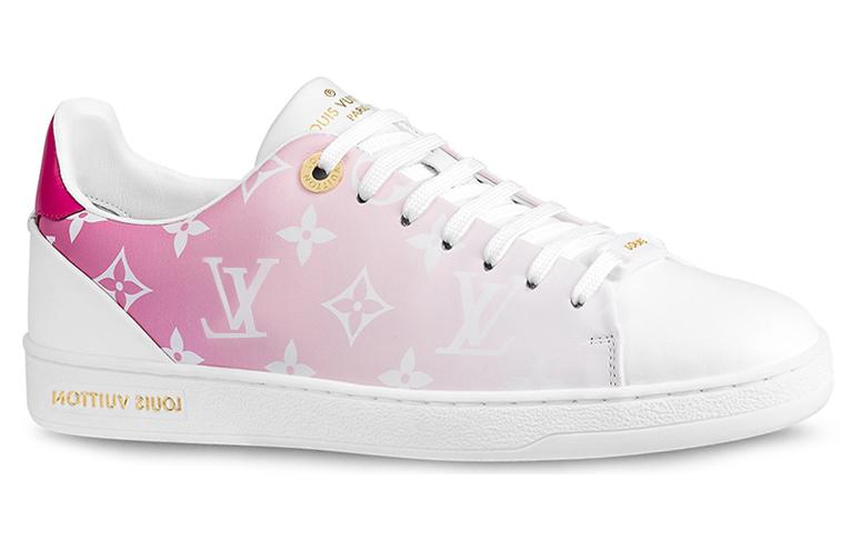 LOUIS VUITTON Lv Frontrow Sneakers Pink/Red Women's