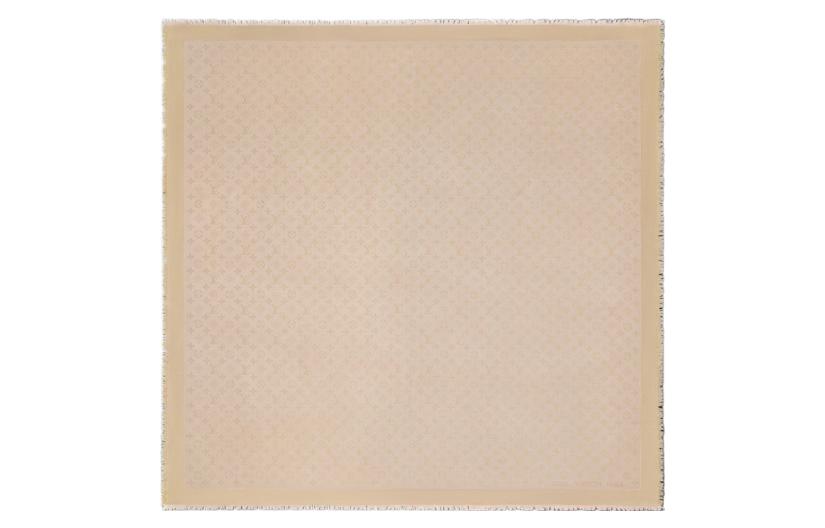 LOUIS VUITTON Knit Scarves Women's Khaki
