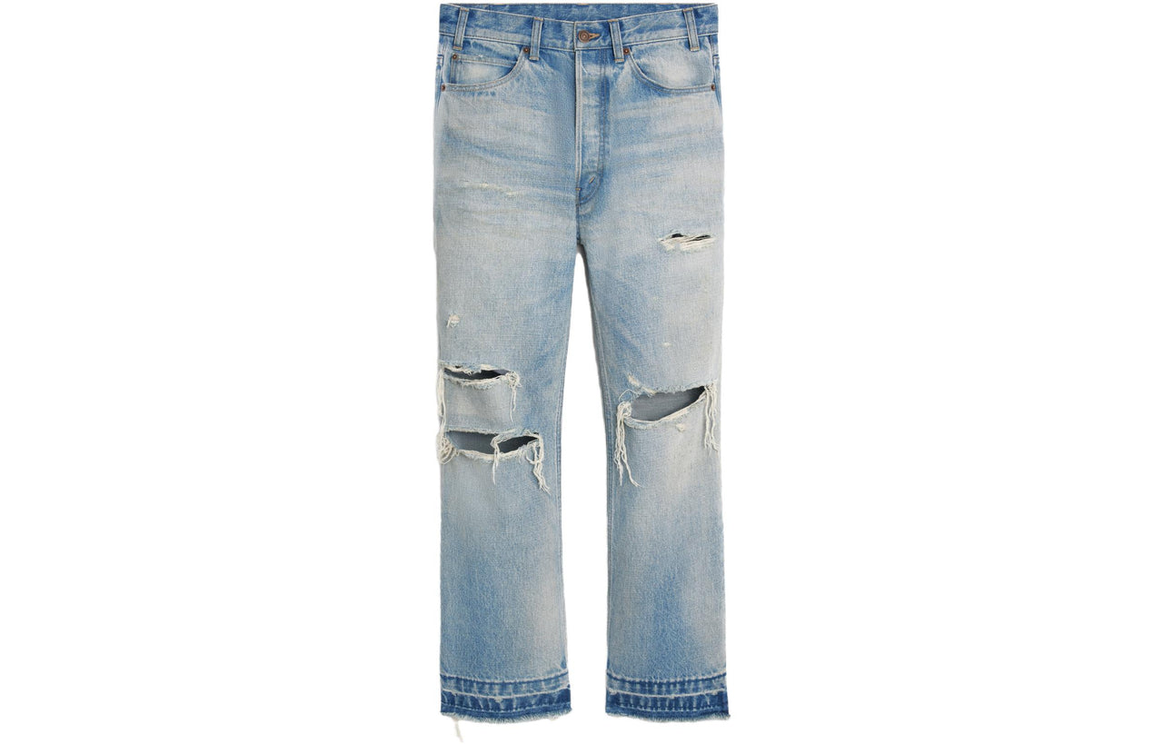 CELINE Wesley Jeans In Westside Wash Denim