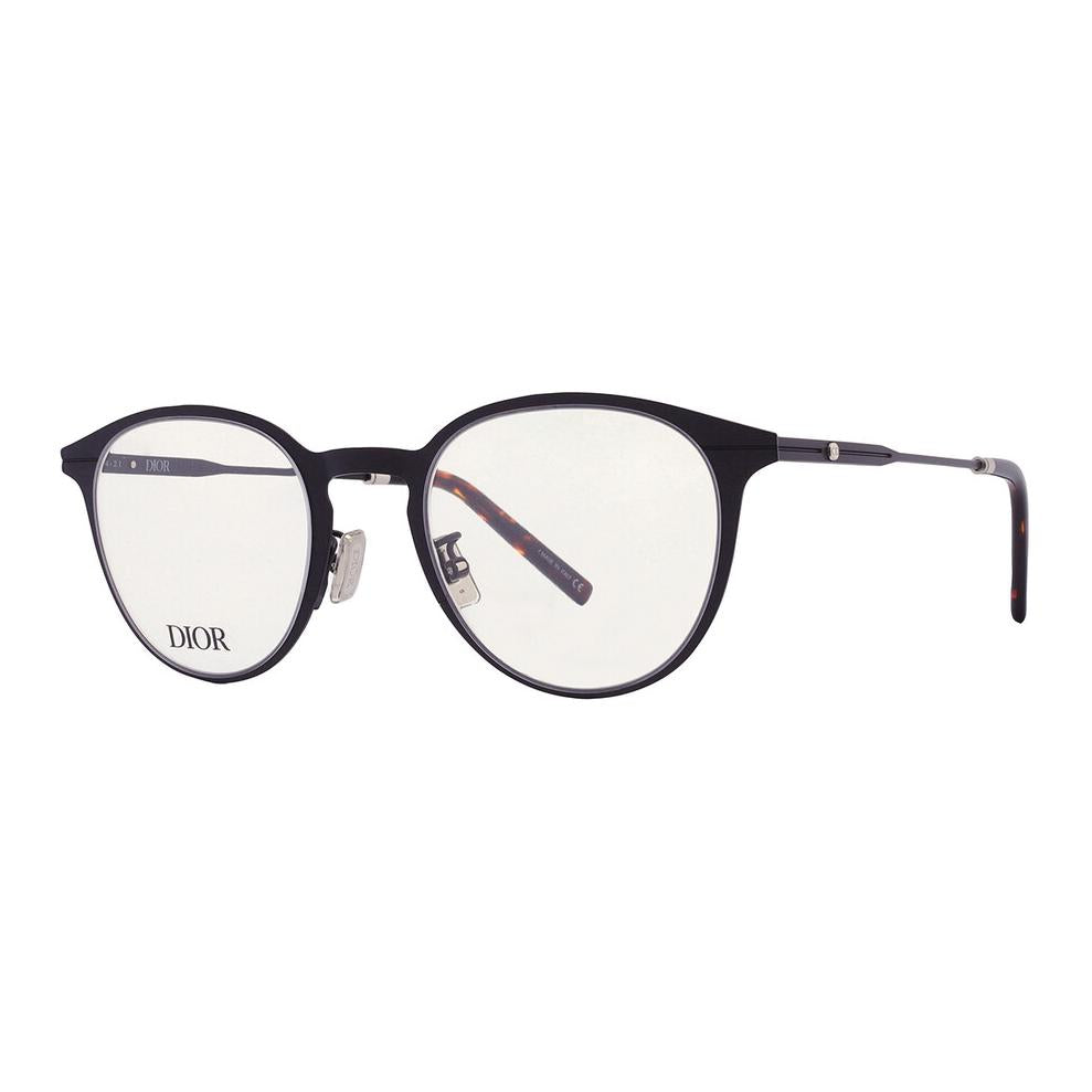 DIOR Metal Round Eyeglass Frames Men's Black