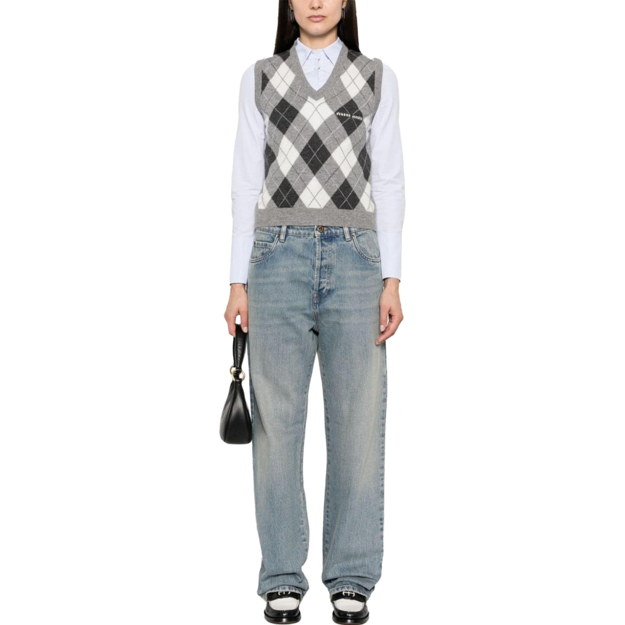 MIU MIU Jeans Women's Sky Blue