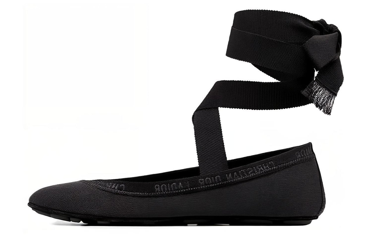 DIOR Academy Flat Shoes Women's Black