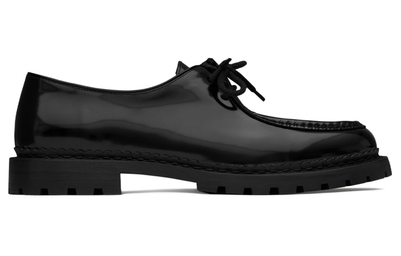 SAINT LAURENT Marbeuf Panelled Derby Shoes