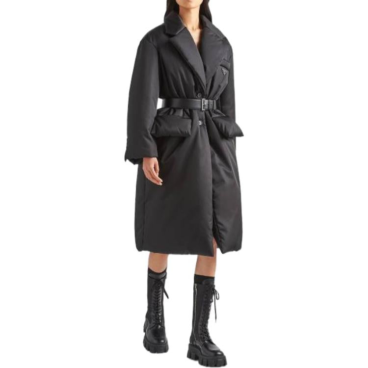 PRADA Coats Women's Black