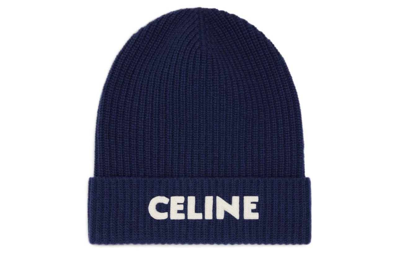 CELINE Beanies Women's Dark Blue