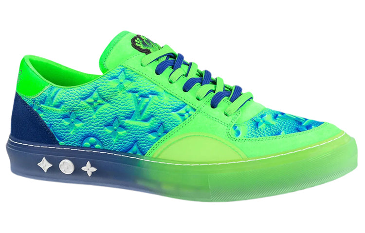 LOUIS VUITTON Ollie Richelieu Green