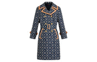 LOUIS VUITTON Trench Coat Women's Multicolor