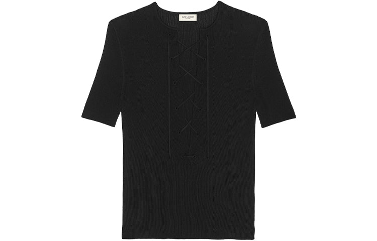 SAINT LAURENT T-Shirts Women's Black
