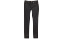 SAINT LAURENT Button Detailed Skinny Jeans