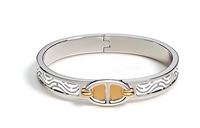 HERMES Bangles Women's Silver