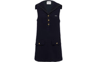 MIU MIU Sleeveless Dresses Women's Blue