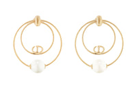 DIOR Earrings Women's Gold