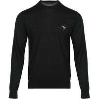 PRADA Long-Sleeved Crewneck Knitted Jumper