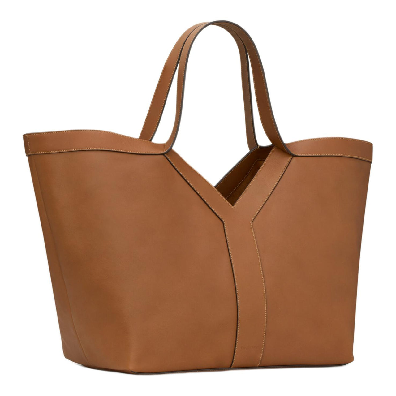 SAINT LAURENT Y Tote In Leather Women's Brown