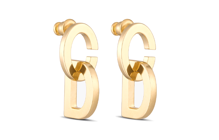DIOR Earrings Women's Gold