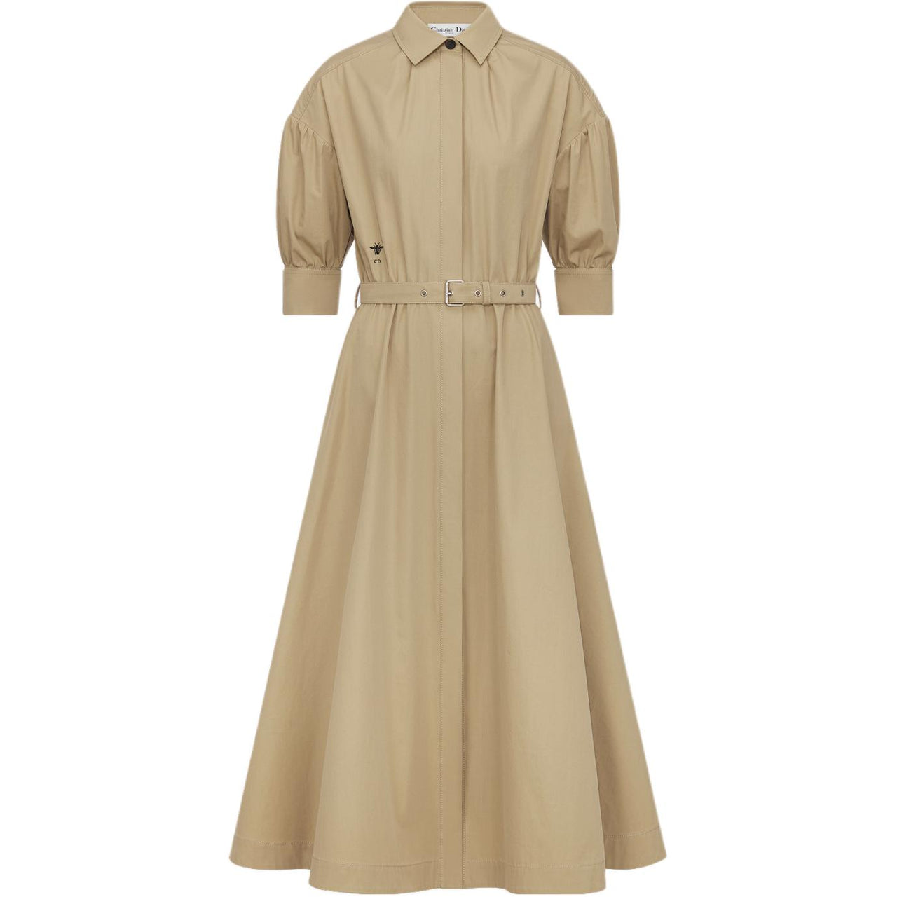 DIOR FW24 Short-Sleeved Dresses Women's Beige