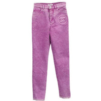 CHANEL Jeans Women's Pink Purple