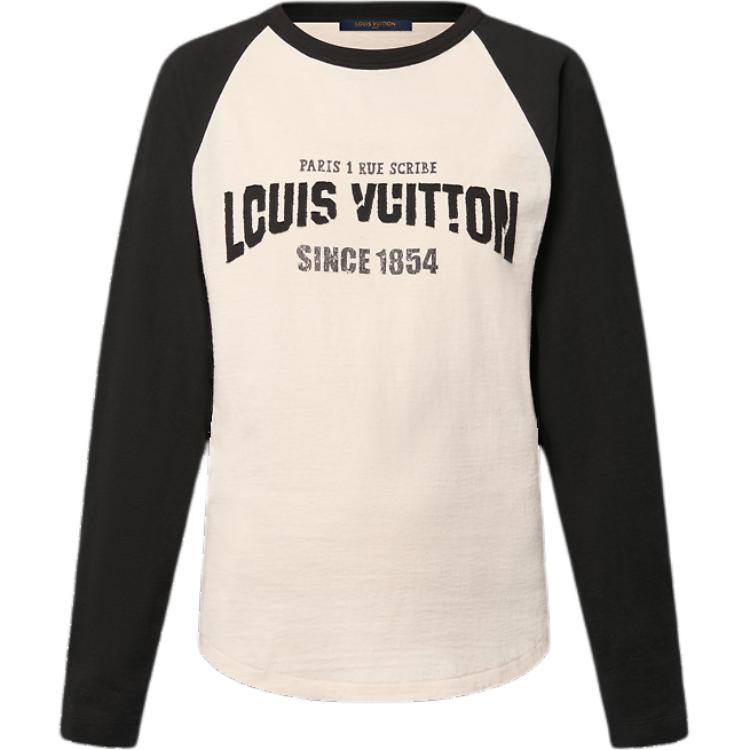 LOUIS VUITTON Signature Varsity Long-Sleeved Top