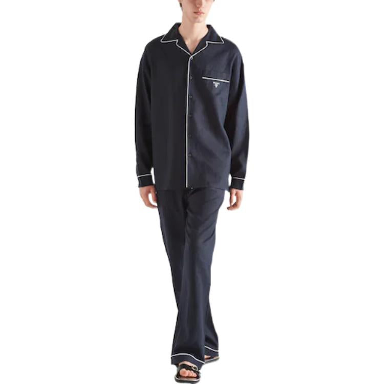 PRADA Casual Pants Men Marine Blue