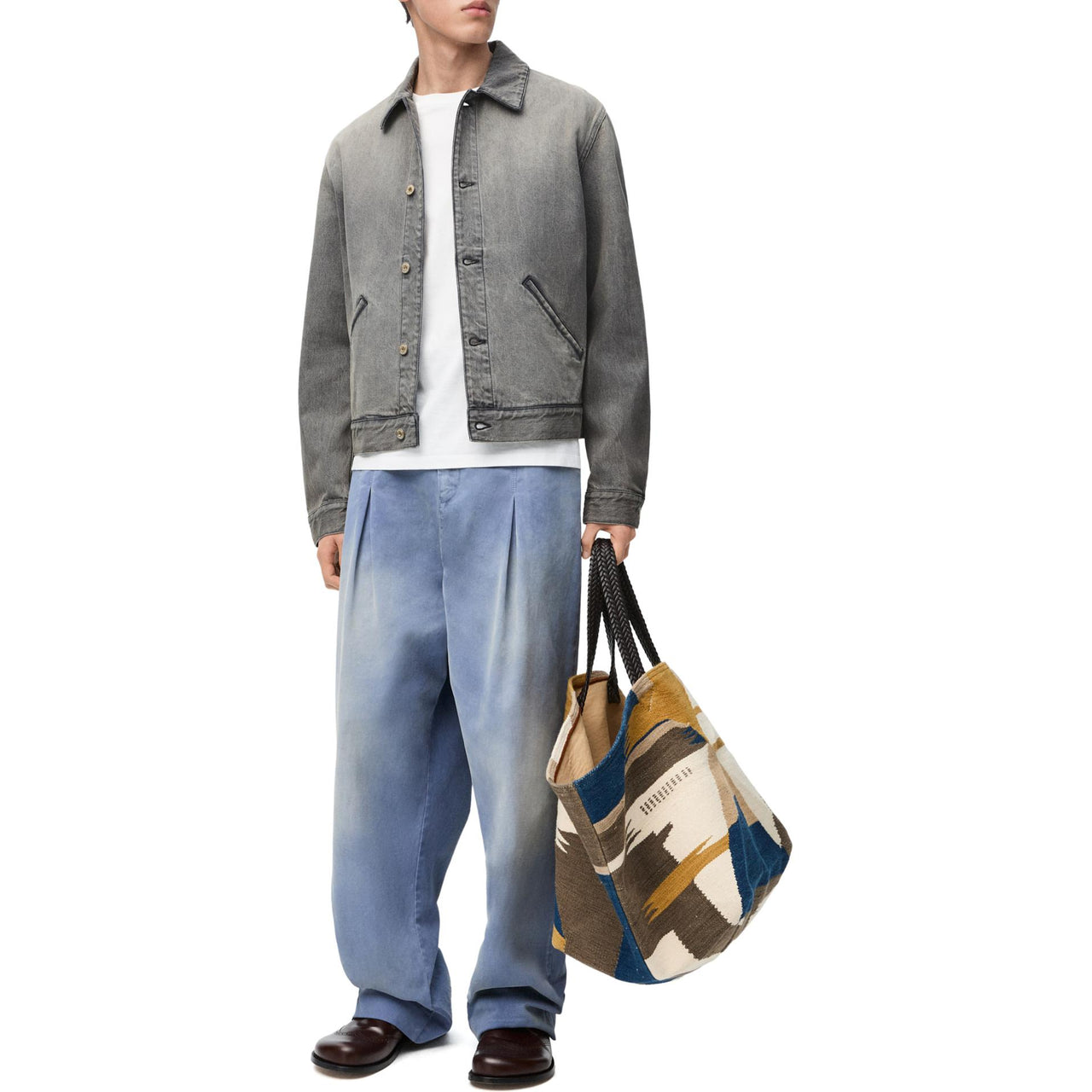LOEWE Regular Fit Work Denim Jacket