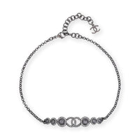 CHANEL Metal Necklaces Women's Silver