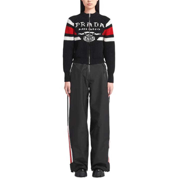 PRADA Cashmere Sweaters Women's Black
