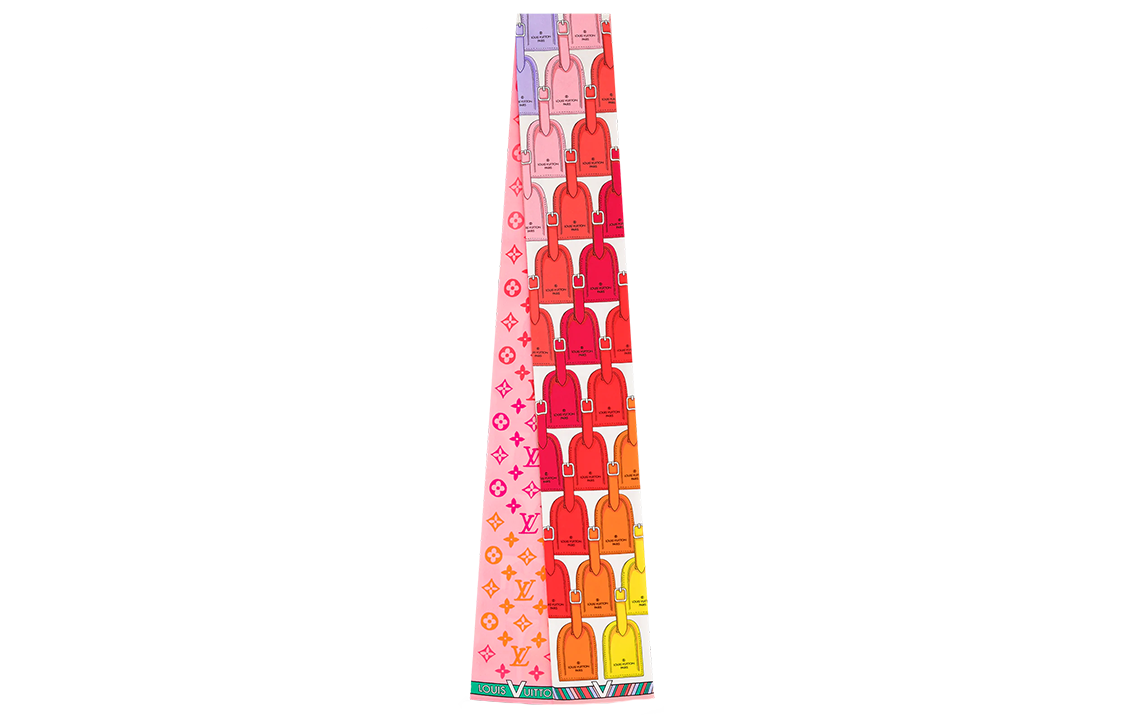 LOUIS VUITTON Silk Silk Scarf Women's Multicolor