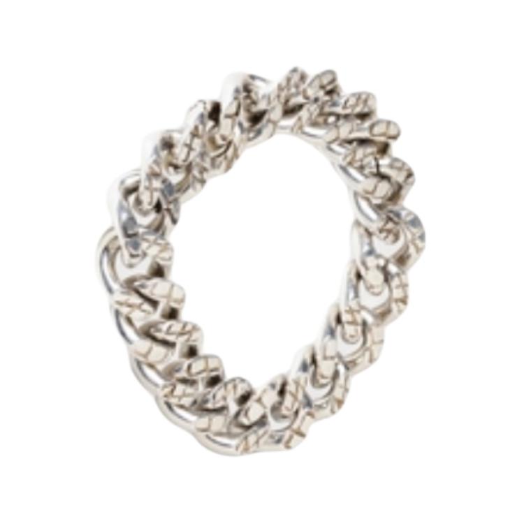 CELINE Brass Bracelets Unisex Silver