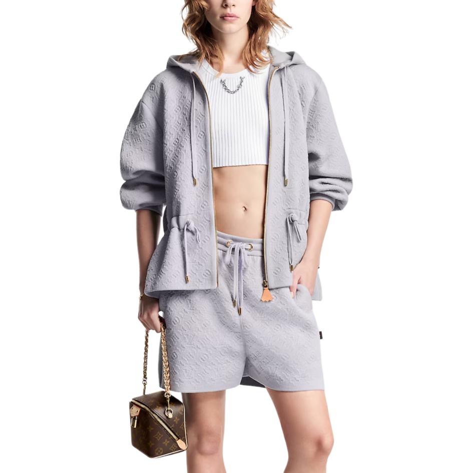 LOUIS VUITTON SS24 Casual Shorts Women's Light Gray