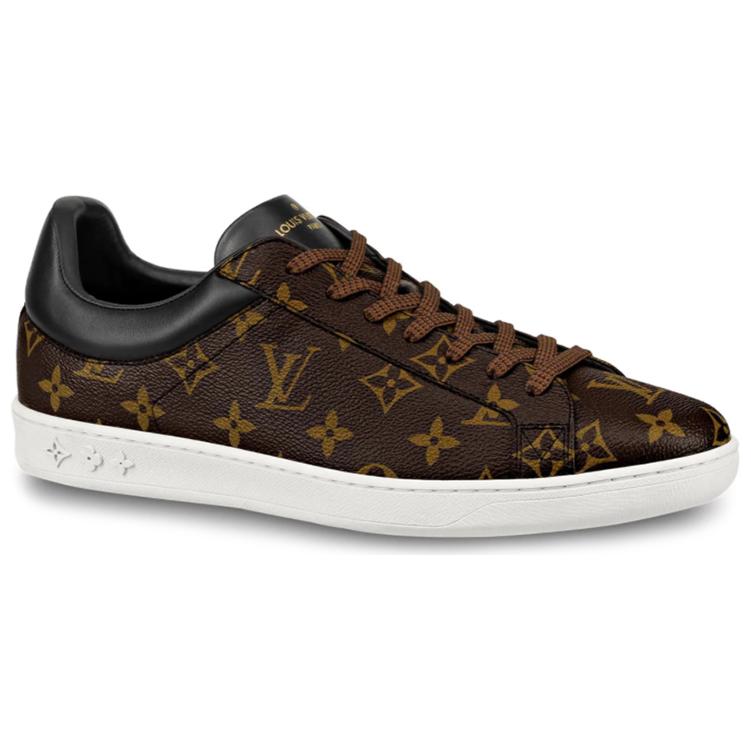 LOUIS VUITTON Luxembourg Sneakers 'Brown Logo Monogram'