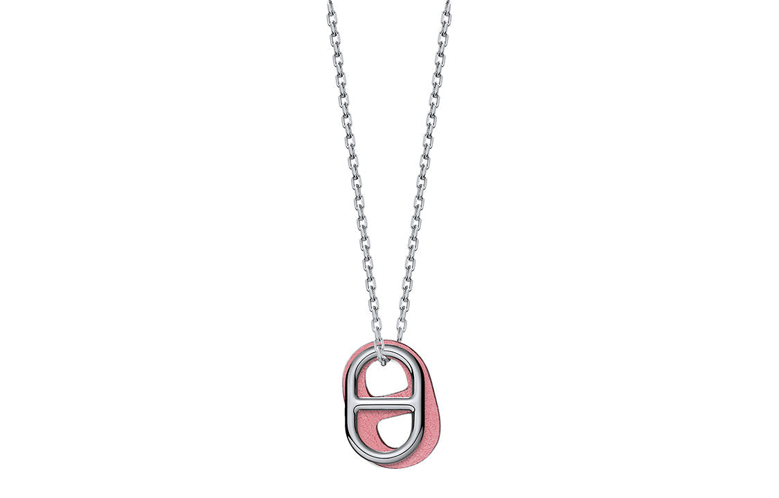 HERMES O'Maillon Necklaces Women's Cherry Blossom Pink