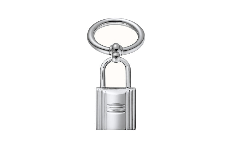 HERMES Kelly Twilly Accessories Unisex Silver