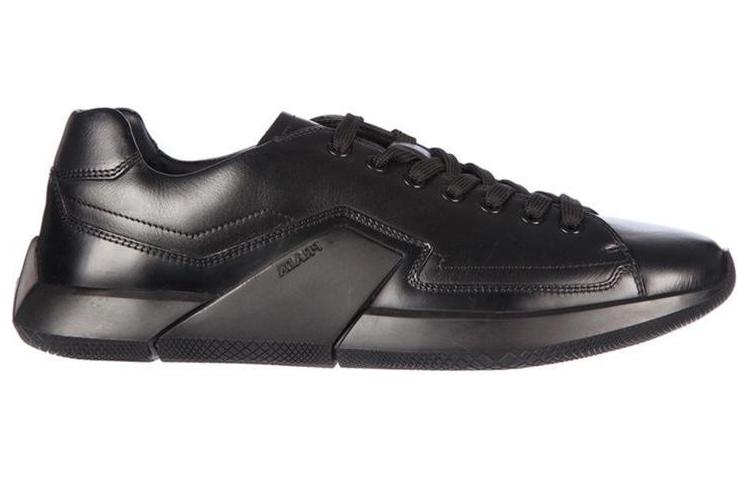 PRADA Cushioning Low-Top Casual Shoes Men's Black