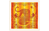 HERMES Silk Scarves Women's Orange