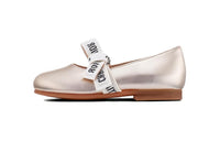 DIOR Miss B Slip-Resistant Low-Top Toddler Shoes Gold Infant And Toddler