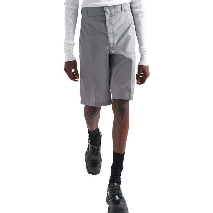 PRADA FW22 Casual Shorts Men's Gray