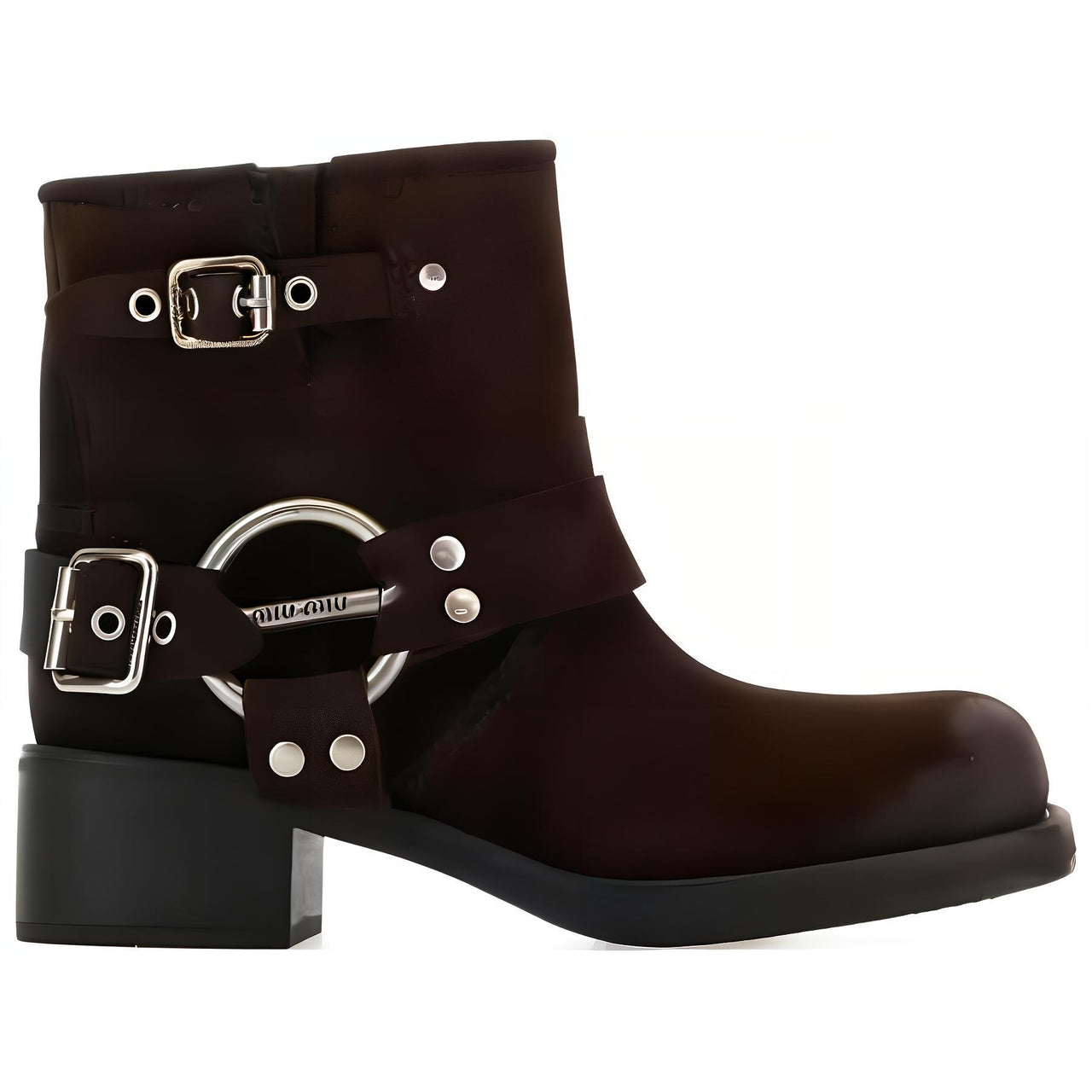 MIU MIU Ankle Boots Women's Black