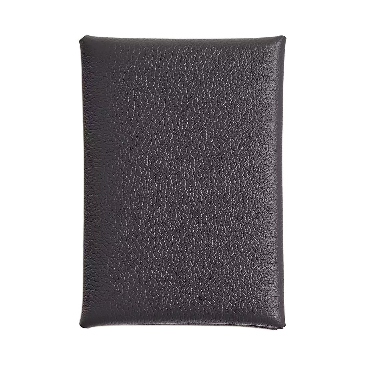 HERMES Calvi Duo Evercolor Calfskin Card Holder Women's 85 Ardoise Slate Gray