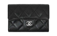 CHANEL Classic Card Holder Black AP0214
