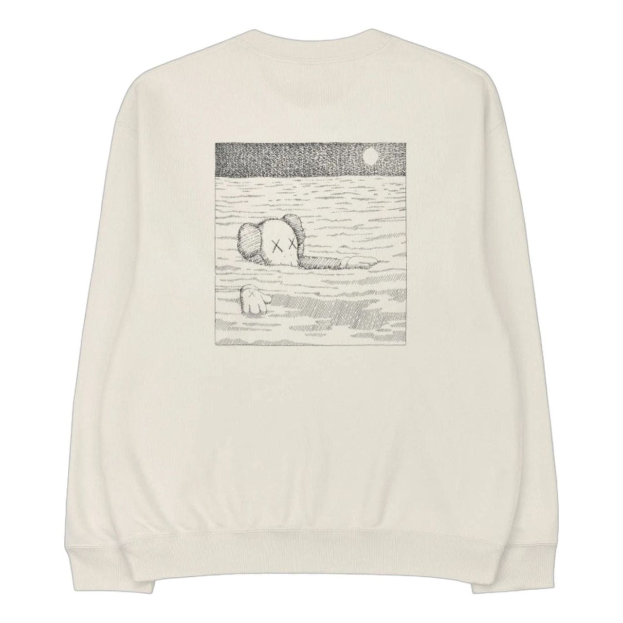 UNIQLO x KAWS Graphic Sweatshirt 'Beige' 467395-01
