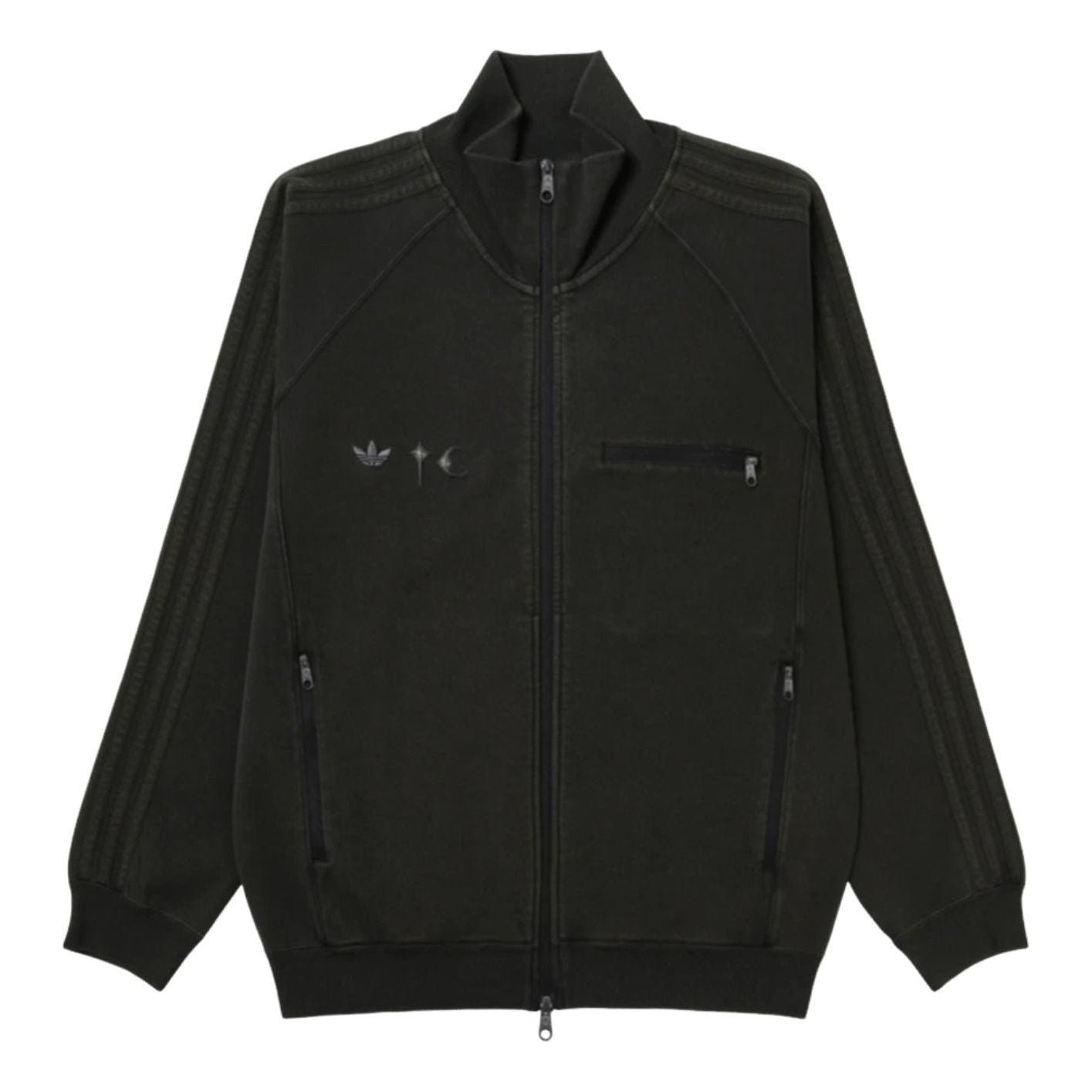 adidas x Thug Club BB Track Top Asia Sizing 'Black' KA3269