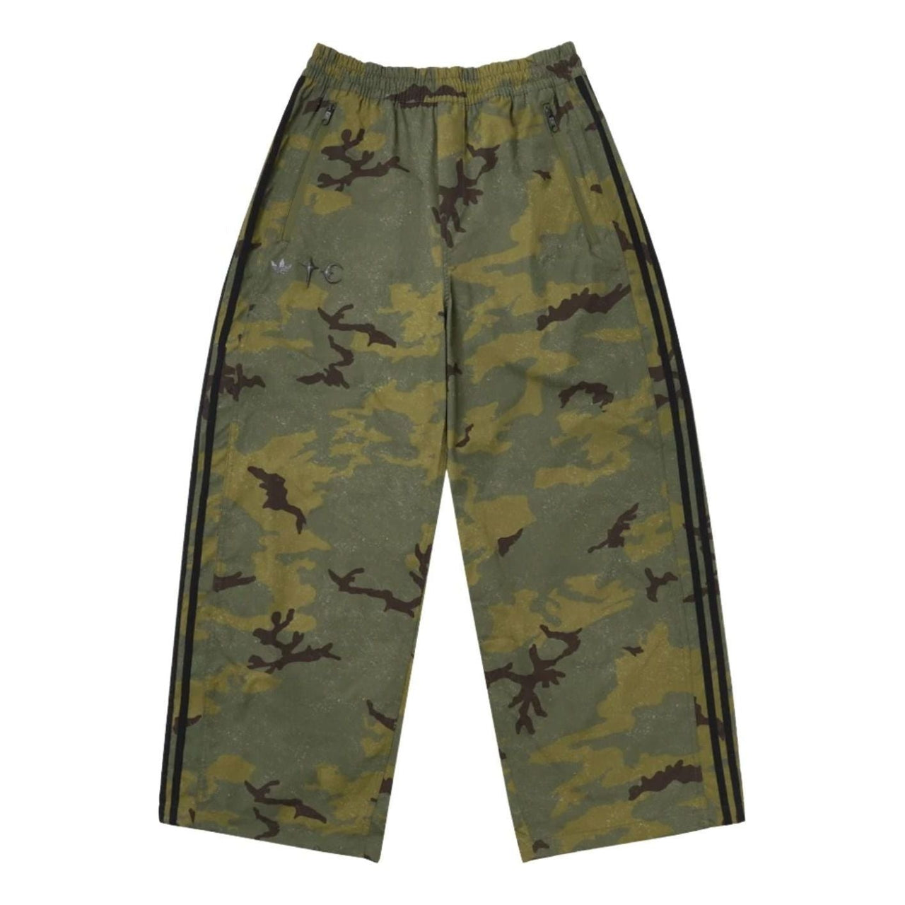 adidas x Thug Club Track Pants Asia Sizing 'Focus Olive Cream White' KA3272