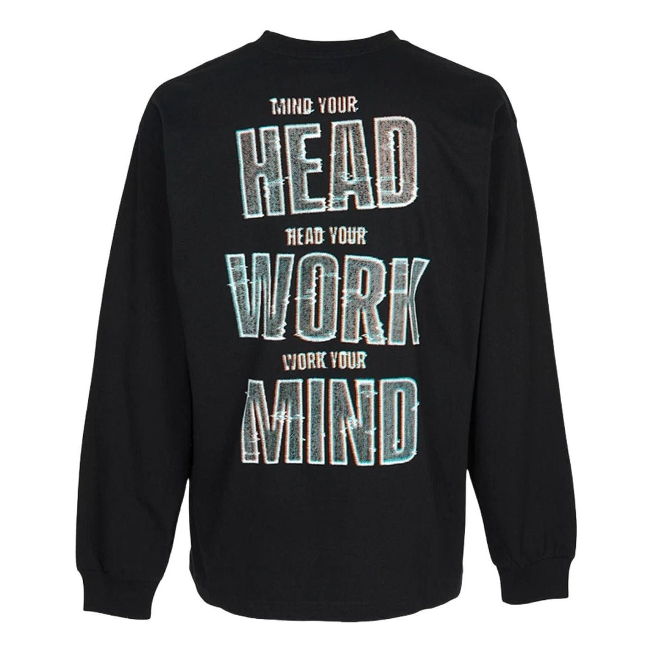 Carhartt WIP Mind Your Head Long Sleeve T-Shirt 'Black' I035999-89-XX
