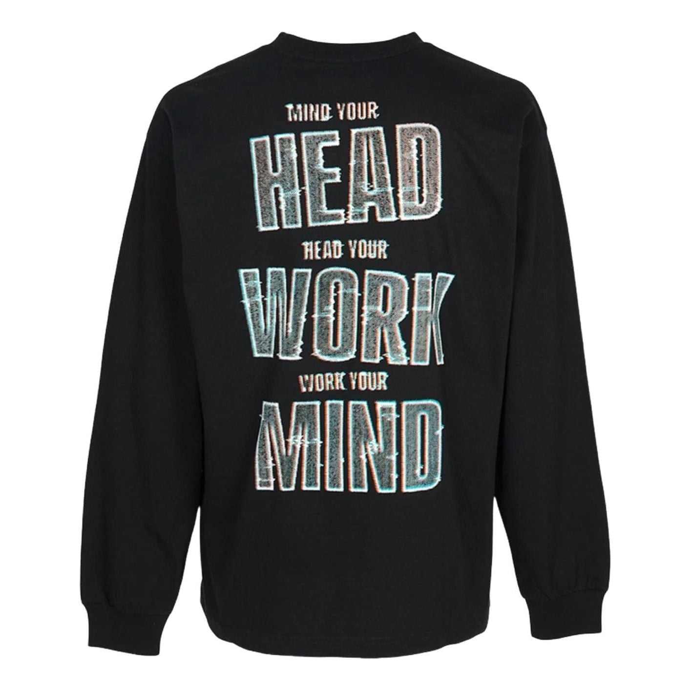Carhartt WIP Mind Your Head Long Sleeve T-Shirt 'Black' I035999-89-XX