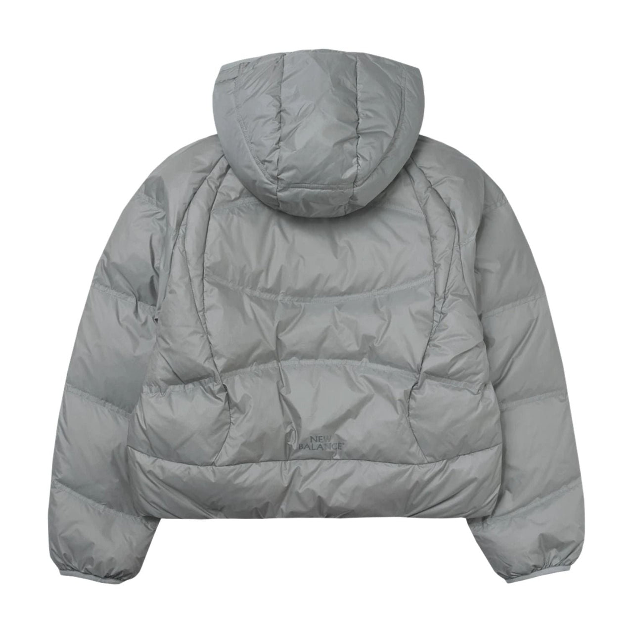 (WMNS) New Balance Flying Lightweight Hooded Down Jacket Asia Sizing 'Silver' NBNPF4W942-91