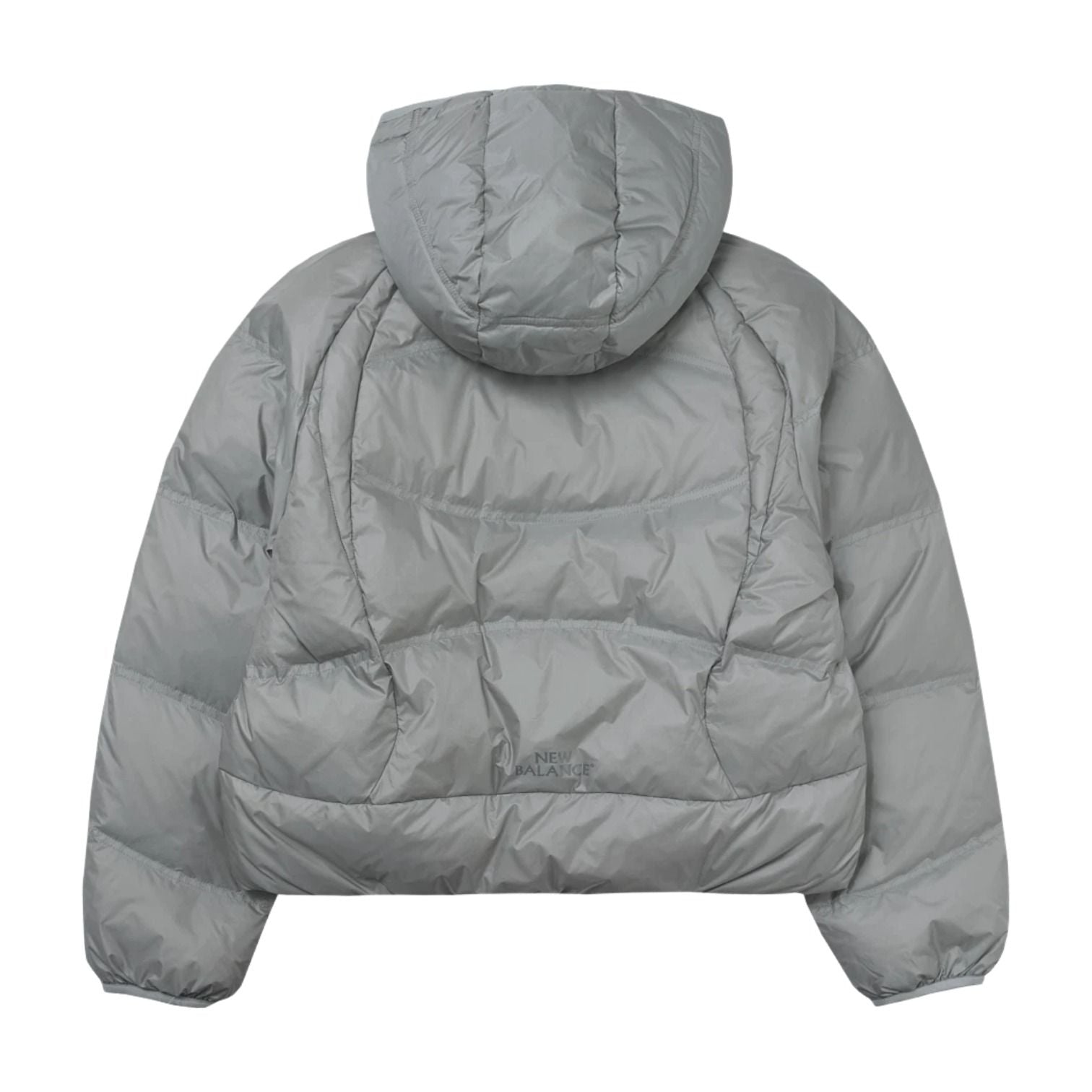 (WMNS) New Balance Flying Lightweight Hooded Down Jacket Asia Sizing 'Silver' NBNPF4W942-91