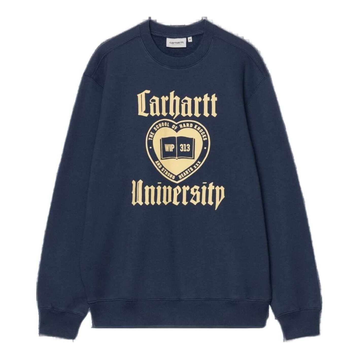 Carhartt WIP Schooling Fleece Sweatshirt 'Navy' I035642-VQ-XX